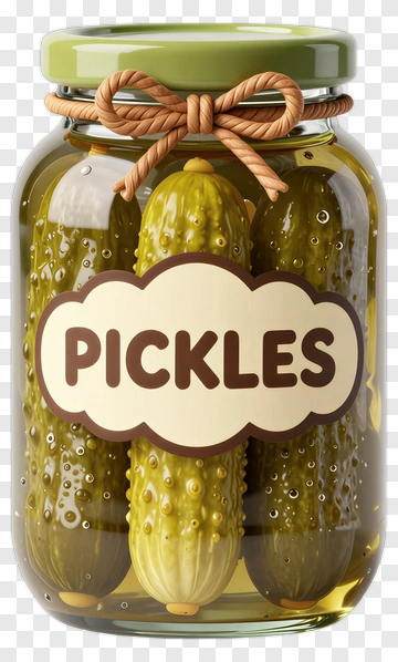 Jar Of Pickles PNG