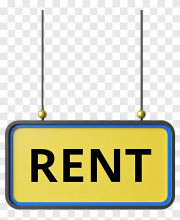 Rent Sign PNG