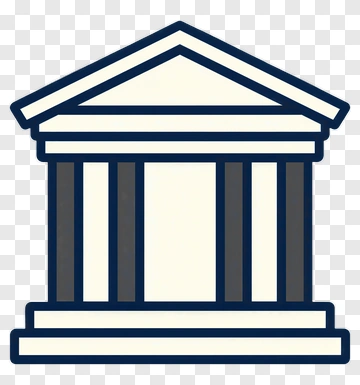 Classic Building With Columns PNG