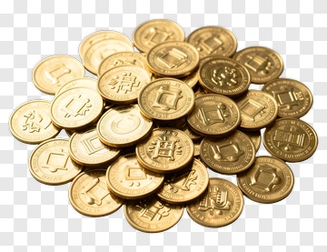 Pile Of Gold Coins PNG