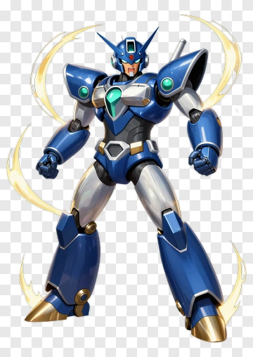 3D Robot Character PNG