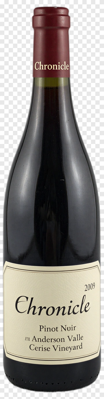 Chronicle Pinot Noir Wine Bottle PNG