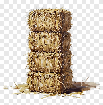 Stack Of Hay Bales PNG