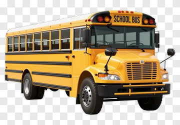 Yellow School Bus PNG