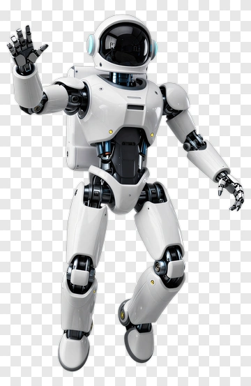 3D Robot Waving PNG