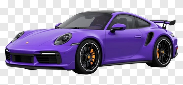 Purple Sports Car PNG