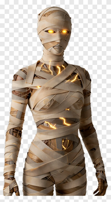 Mummy With Glowing Eyes PNG