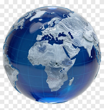 3D Globe Of Earth PNG