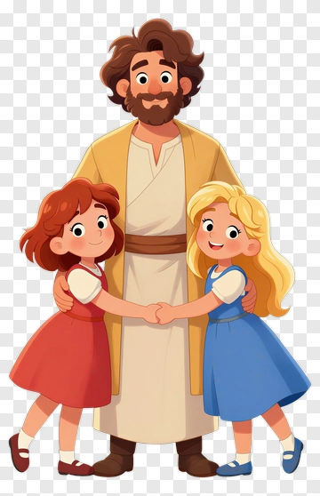 Happy Family Holding Hands PNG