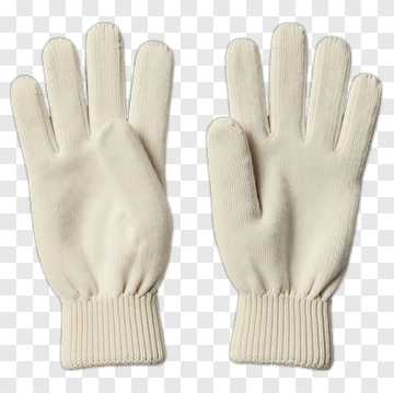 White Cotton Gloves PNG