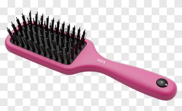 Pink Hair Brush PNG