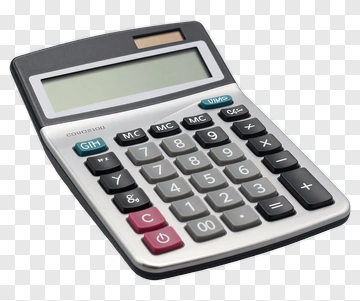 Calculator With Numeric Keypad PNG