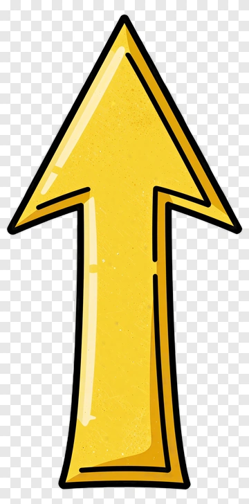 Yellow Arrow PNG