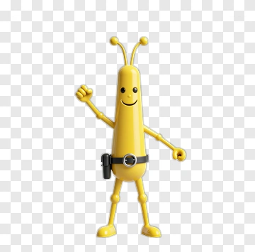 Cartoon Character With A Happy Expression PNG