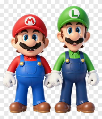 Mario And Luigi Characters PNG
