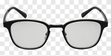 Black Glasses PNG