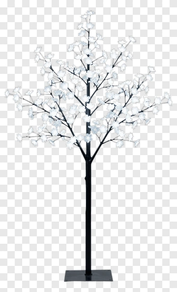 Decorative Lighted Tree PNG