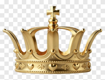 Golden Crown PNG