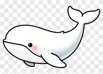 Cartoon Whale PNG