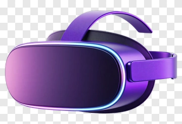 3D Virtual Reality Headset PNG