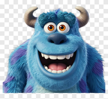 Cartoon Monster With A Big Smile PNG