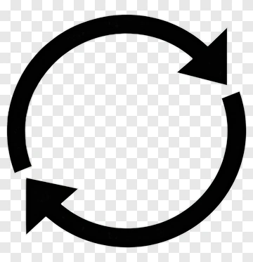 Circular Arrows Symbol PNG
