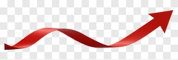 Red Ribbon Arrow PNG