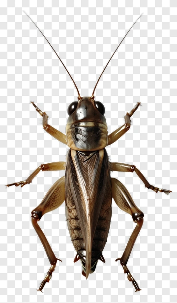 Detailed Image Of A Cricket PNG