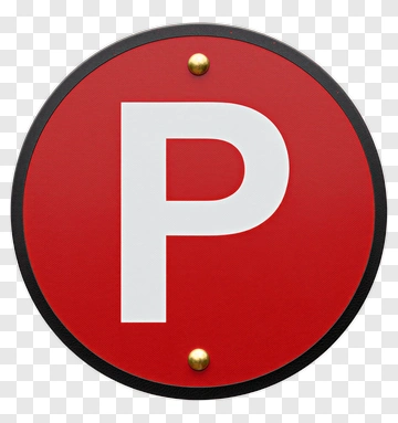 Red Parking Sign PNG