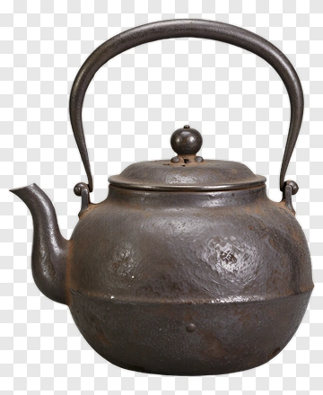 Cast Iron Teapot PNG