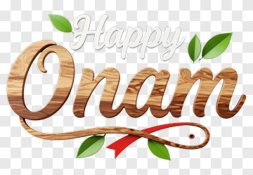 Happy Onam Greeting Card Design PNG