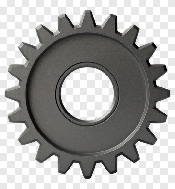 Metal Gear With Teeth PNG