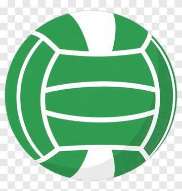 Green Volleyball PNG
