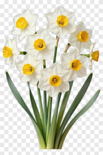 Daffodil Bouquet PNG
