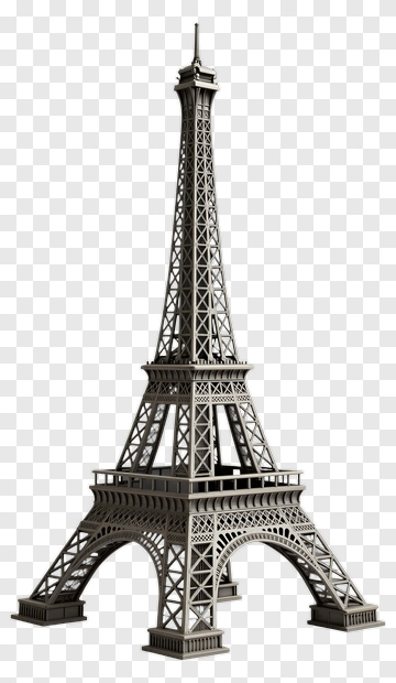 Eiffel Tower Model PNG
