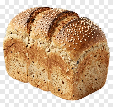 Loaf Of Sesame Seed Bread PNG