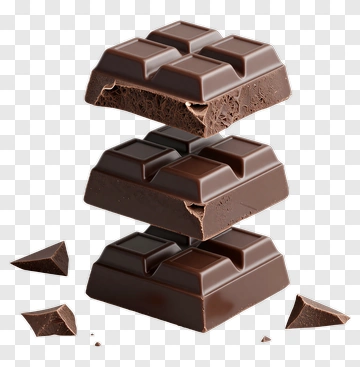 Stack Of Chocolate Bars PNG