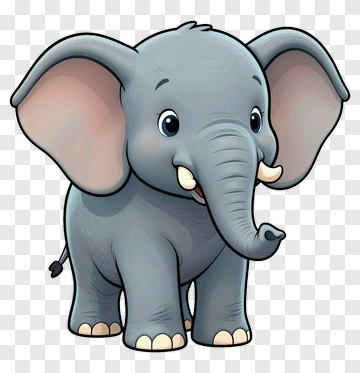 Cartoon Elephant PNG
