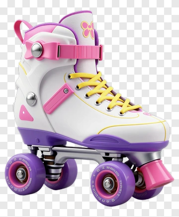 Colorful Roller Skate PNG