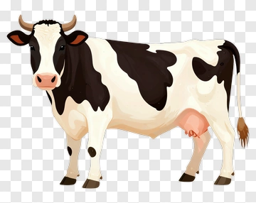 Cartoon Cow PNG