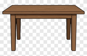 Wooden Table PNG