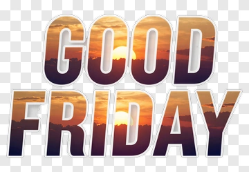 Good Friday Sunset PNG