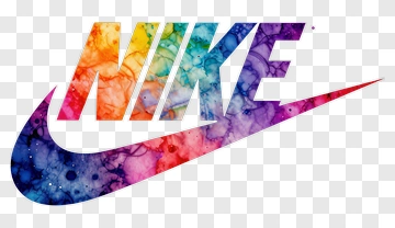 Colorful Nike Logo PNG