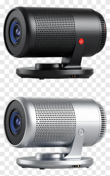 Black And Silver Projector PNG