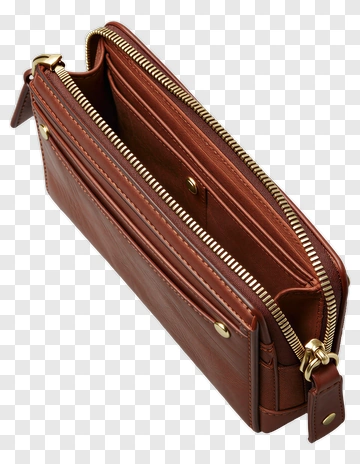 Brown Leather Wallet PNG