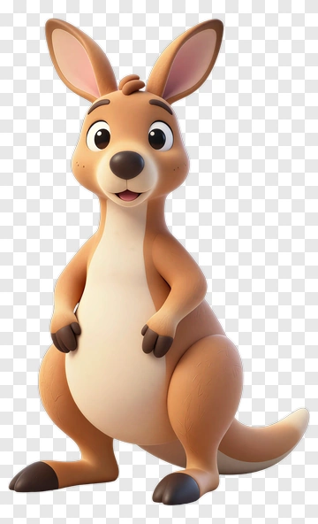 Cartoon Kangaroo PNG
