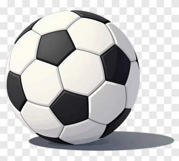 Cartoon Soccer Ball PNG