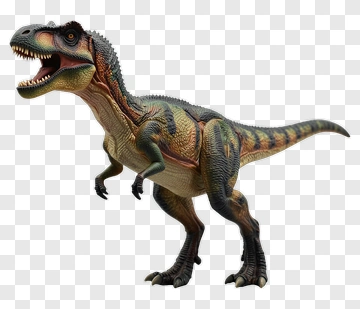 Realistic Tyrannosaurus Rex Dinosaur Figure PNG