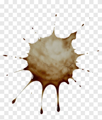 Coffee Stain Splash PNG