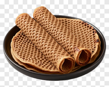 Injera On A Plate PNG